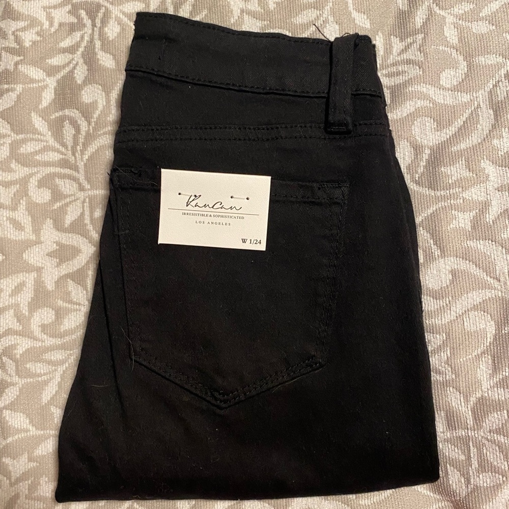 KANCAN BLACK SKINNY JEANS